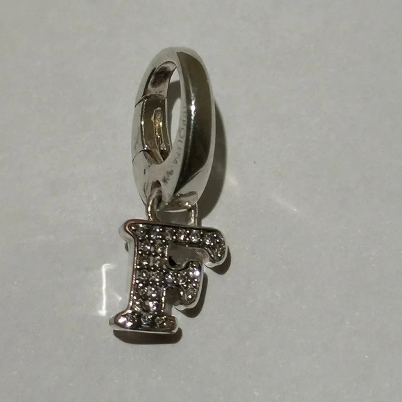Ippolita Glamazon 925 silver and diamond charm Letter F.  NWOT - Picture 5 of 14